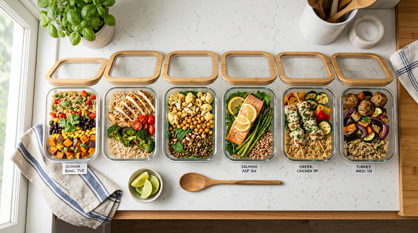 How to Meal Prep for the Week (Without Burning Out)