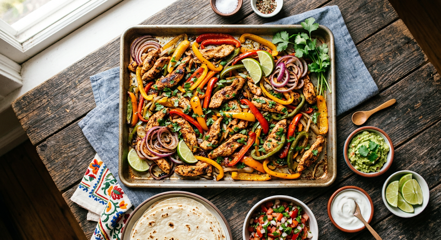 Sheet Pan Fajitas