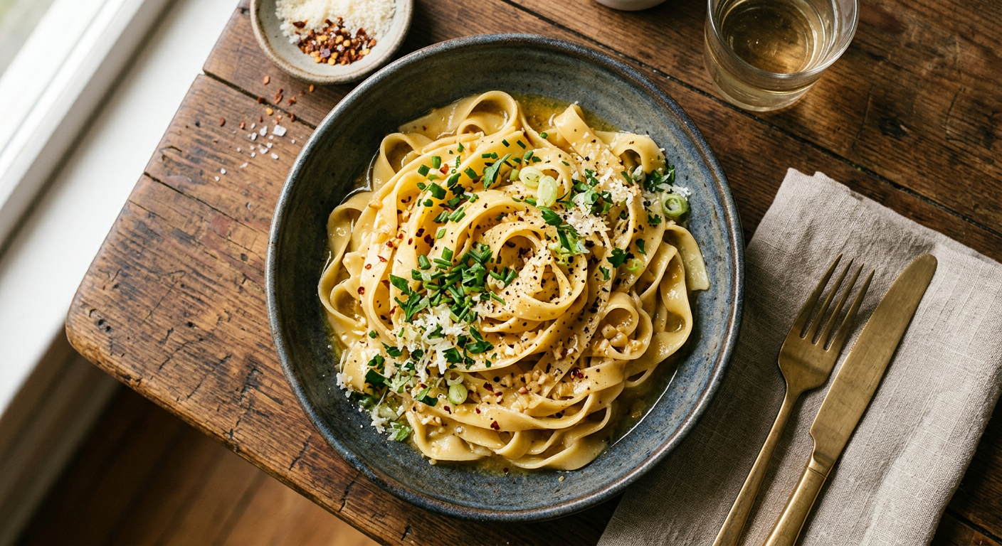 Garlic Butter Noodles