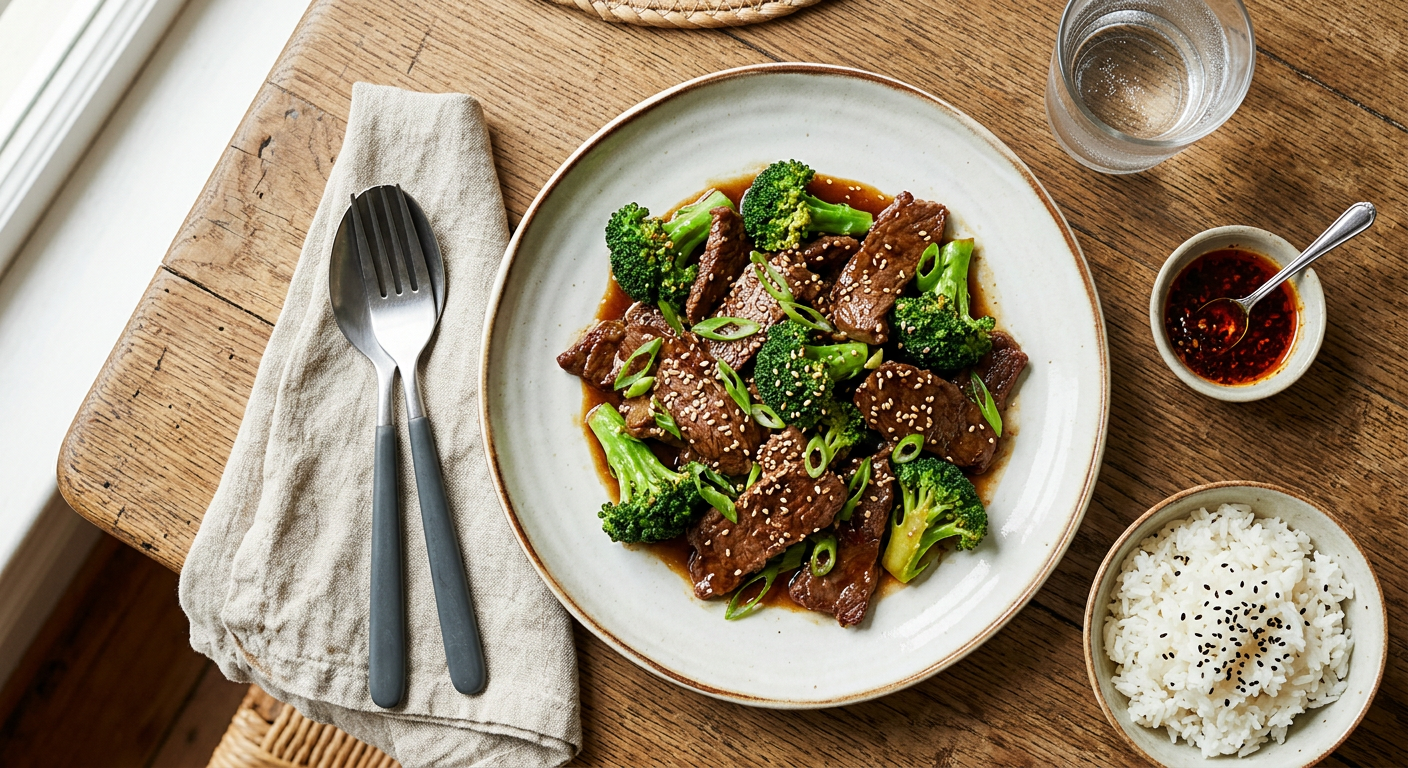 Beef and Broccoli Stir-Fry