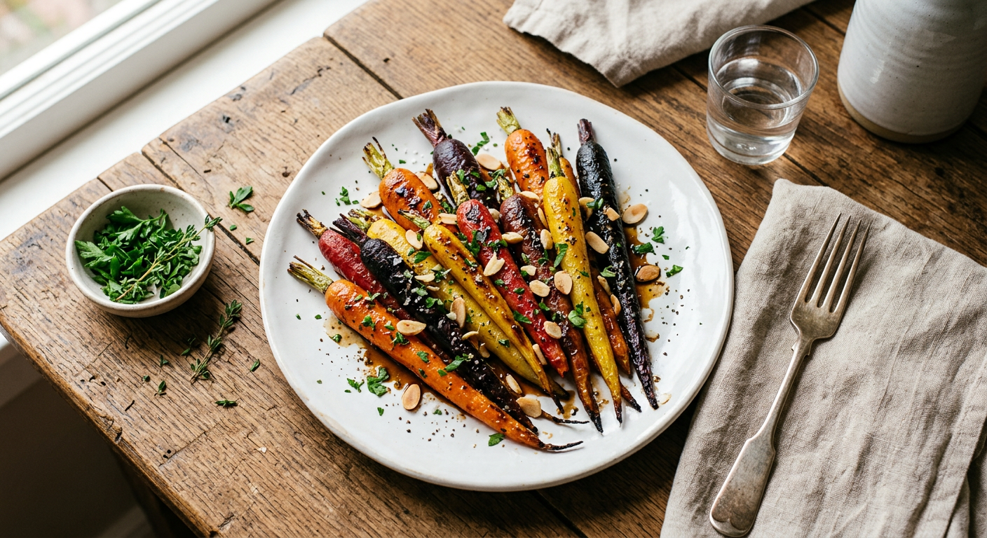 Maple Roasted Carrots