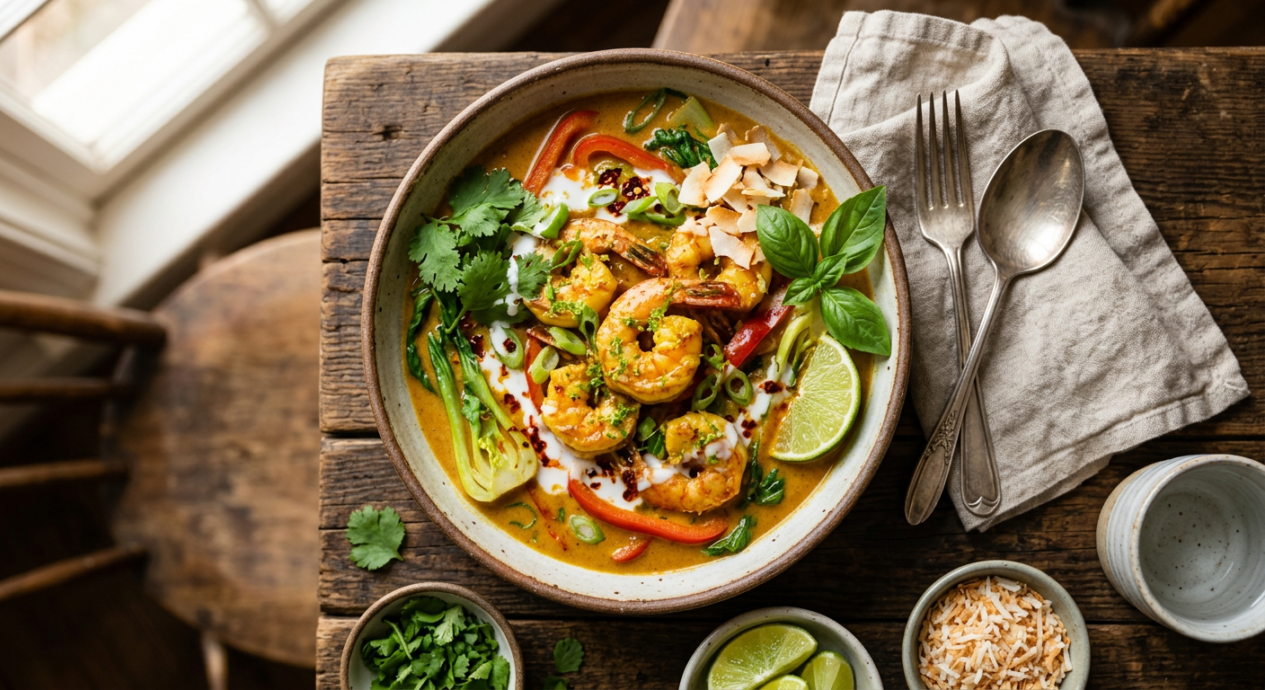 Coconut Curry Shrimp