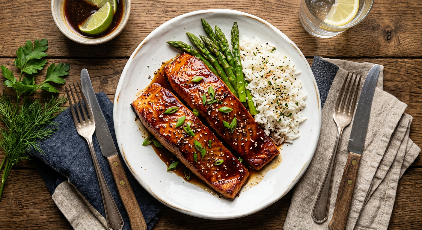 Maple Soy Salmon