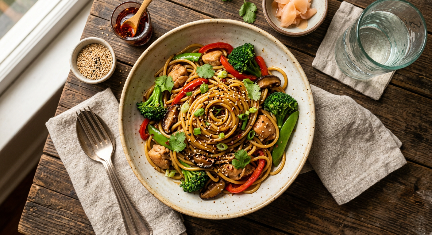 Soy Butter Pasta